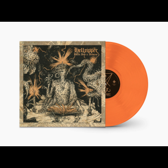 HELLRIPPER Black Arts & Alchemy LP ORANGE [VINYL 12"]